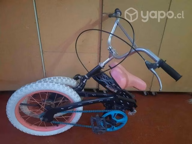 Bicicleta plegable de niña