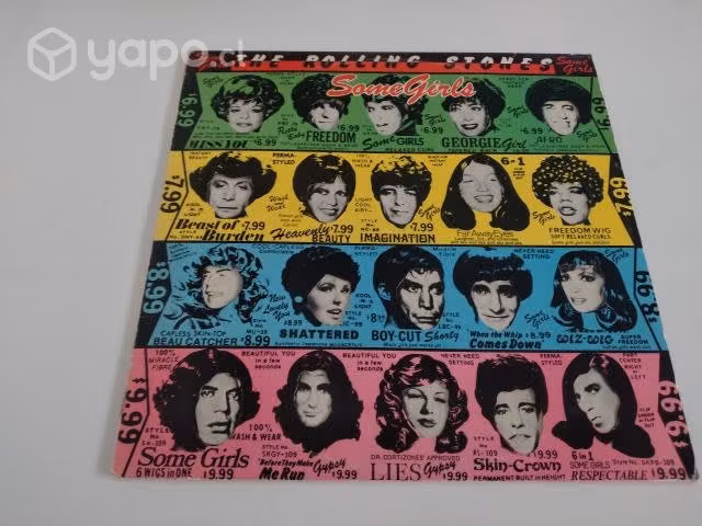 "Vinilo The Rolling Stones "Some Girls" Original