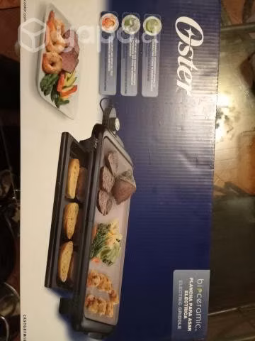 parrilla eléctrica nueva.