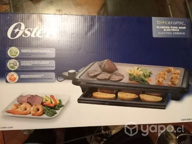 parrilla eléctrica nueva.