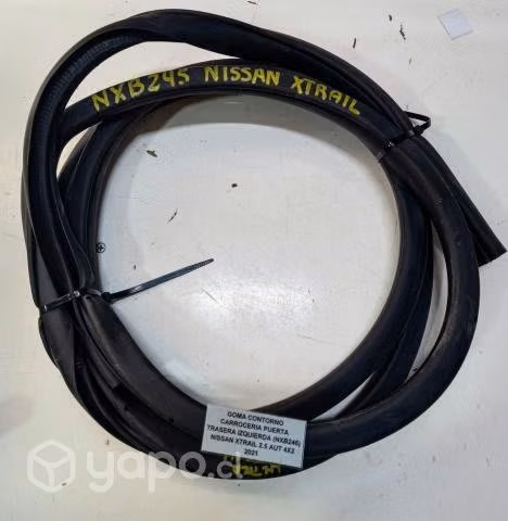 Goma Contorno Carro Puerta Trasera Izq Nissan Xt