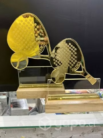 Trofeo de Padel personalizado