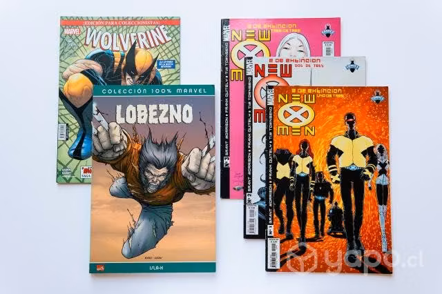 Pack Cómics Wolverine y X-Men - 3 Arcos Completos