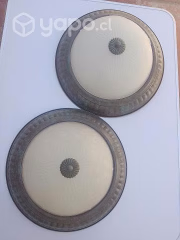 2 lámparas antiguas