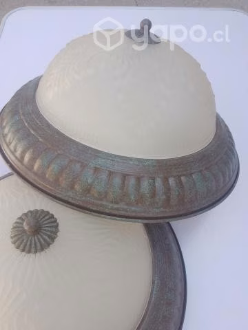 2 lámparas antiguas