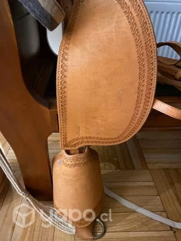 Montura Cuero Personalizada +estribos+cinchas+corr