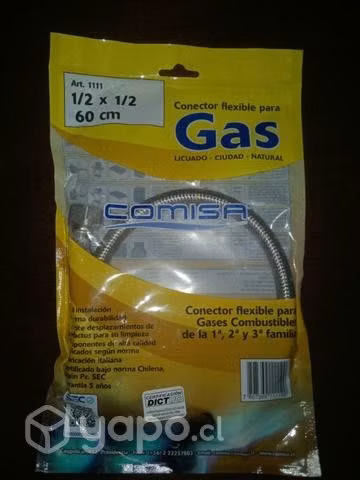 Flexible para gas