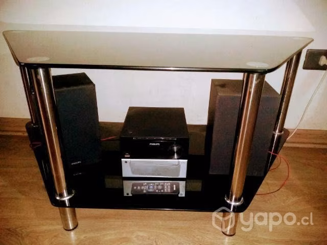"Mesa Rack' de vidrio templado. - Imagen 2