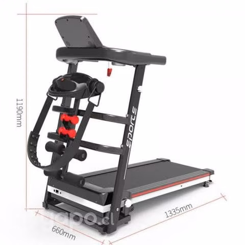 Tratadora con masajeador de cintura Sports
