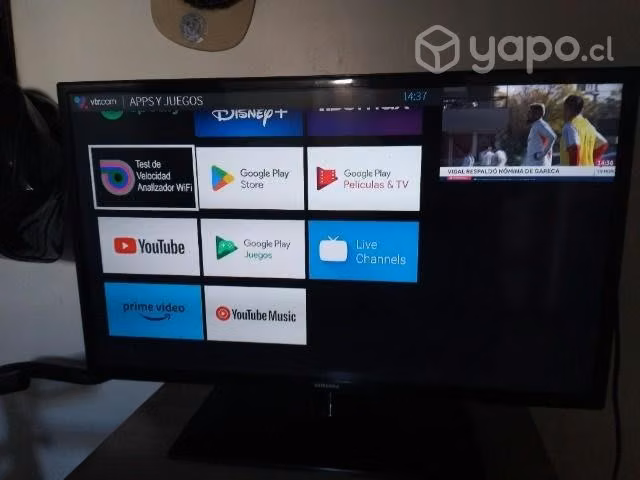 Tv plasma y bicicleta de ejercicio