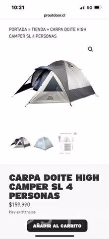 Carpa doite hi camper sl4
