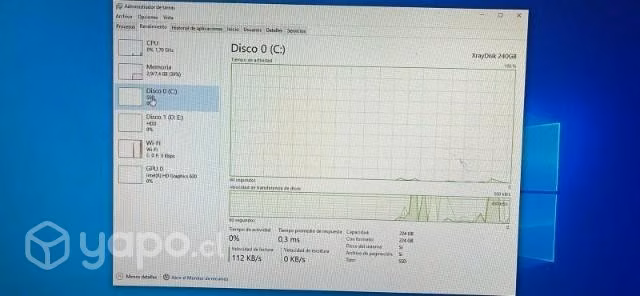 Computador escritorio hp