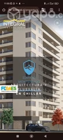 Vendo derechos de departamento edificio Monteprado