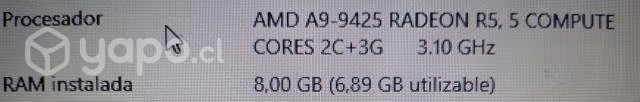 Notebook lenovo