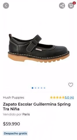 Vendo zapato escolar nuevo