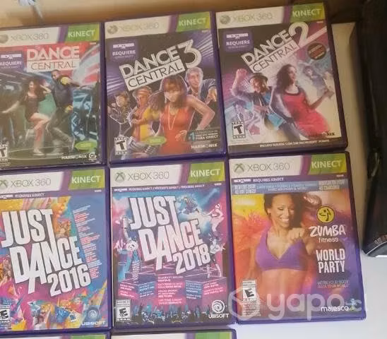 Juegos xbox 360 kinect