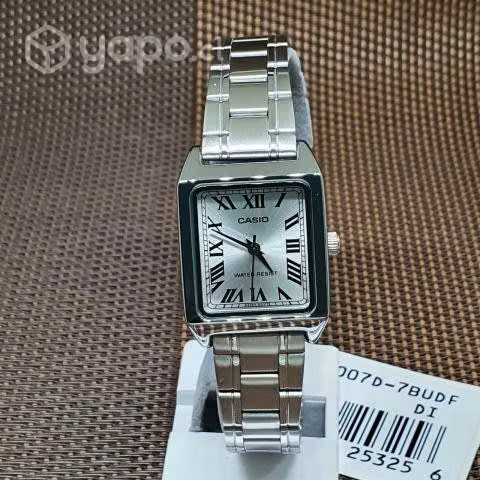 Reloj casio tank ltpv007d-7e mujer tienda