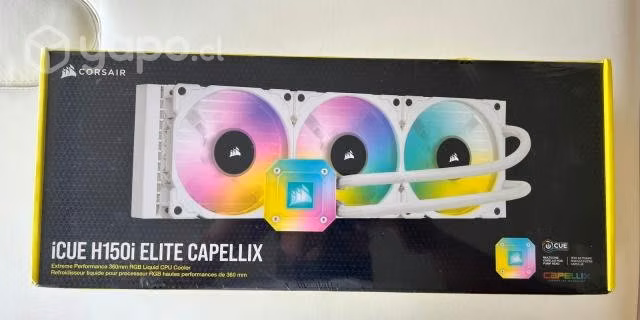 Corsair iCUE H150 Elite Capellix - White (NUEVA)
