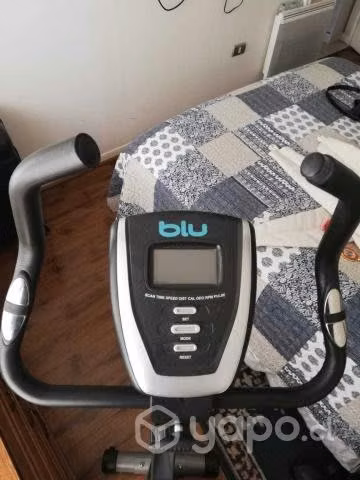 Bicicleta estática blu fit - Imagen 2