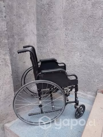 Silla de Ruedas Negra - Imagen 4