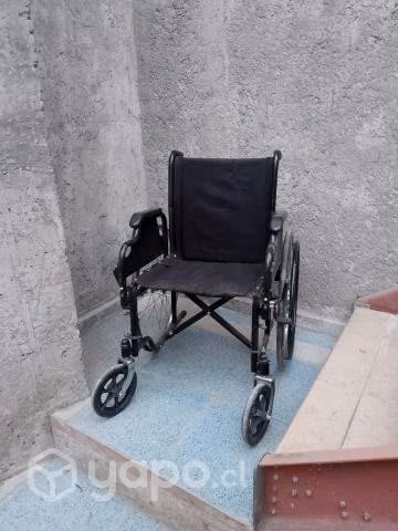 Silla de Ruedas Negra - Imagen 2