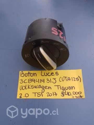 Botón luce 3C8941431J (VTQ125) Volkswagen Tiguan