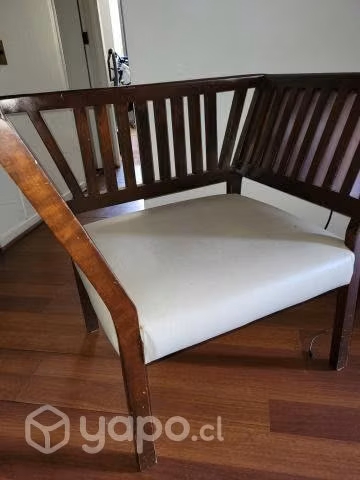 Dos sitiales de excelente madera - Imagen 2