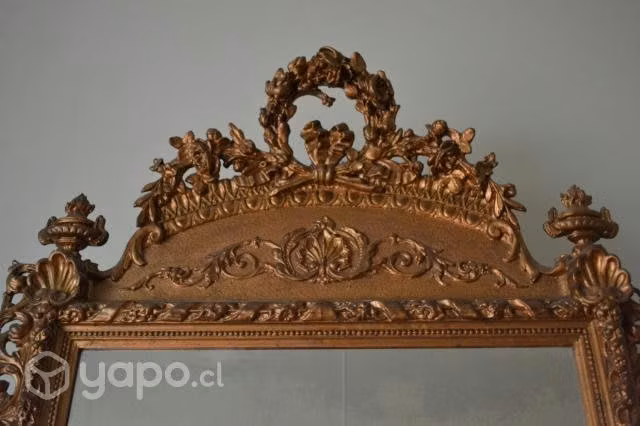 Magnifico Espejo Antiguo Neoclasico