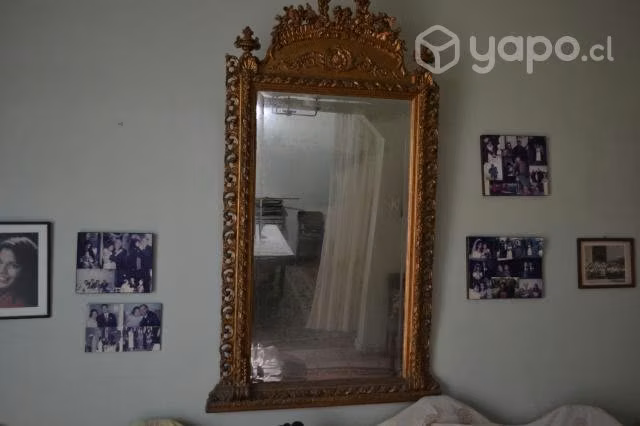 Magnifico Espejo Antiguo Neoclasico
