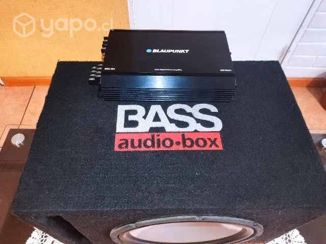 Subwoofer Bassaudio JBL.+ Amplificador 4 canales