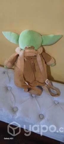 Mochila de bebe yoda mas cojin - Imagen 2