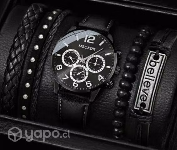 Reloj de hombre más accesorios ideal para regalar