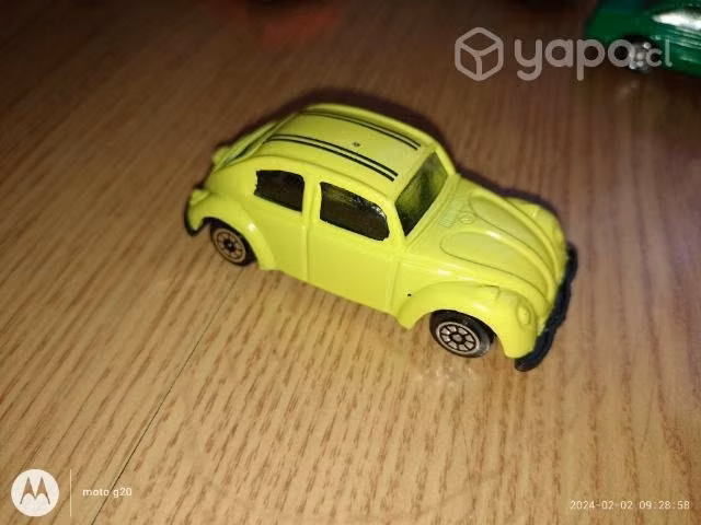 6 autos escala 1:64