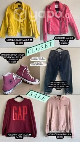 Ropa juvenil a un tercio de su precio original!