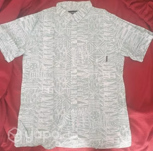 Camisa Maui verde clara Blanca