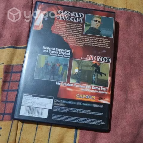 Juego colección Ps2 Resident Evil Código Verónica