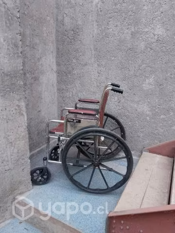 Silla de Ruedas Roja - Imagen 2