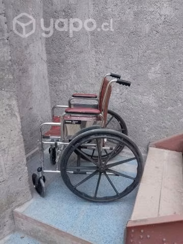 Silla de Ruedas Roja - Imagen 5