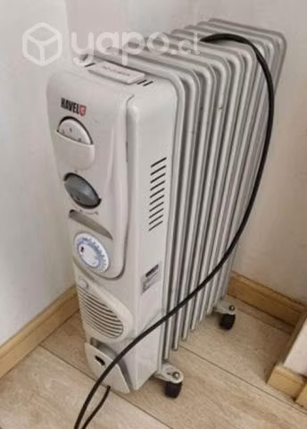 Estufa electrica funcionando