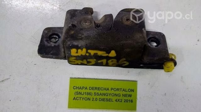 Chapa Derecha Portalon (SNJ186) Ssangyong New Acty