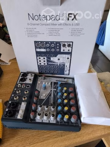 Mixer Análogo Notepad-8FX, Soundcraft