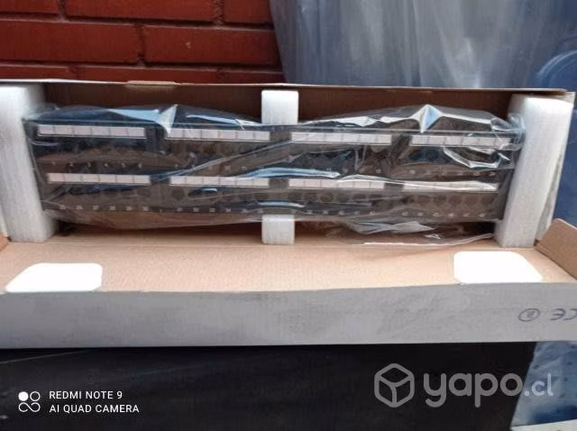 Patch Panel 48 puertos Cat 5e Ulink