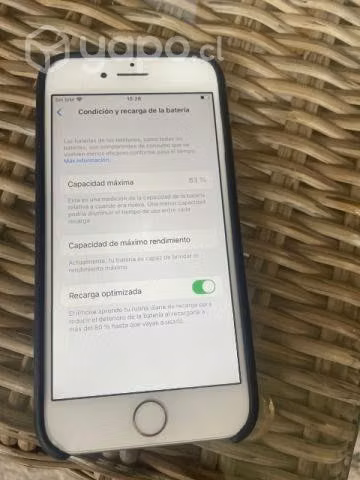 IPhone 8 usado Color Blanco Impecable - Imagen 2