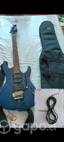 Guitarra electrica ibanez Gio+correa+cable+estuche