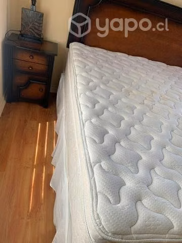 Cama king celta + respaldo + ropa de cama - Imagen 3