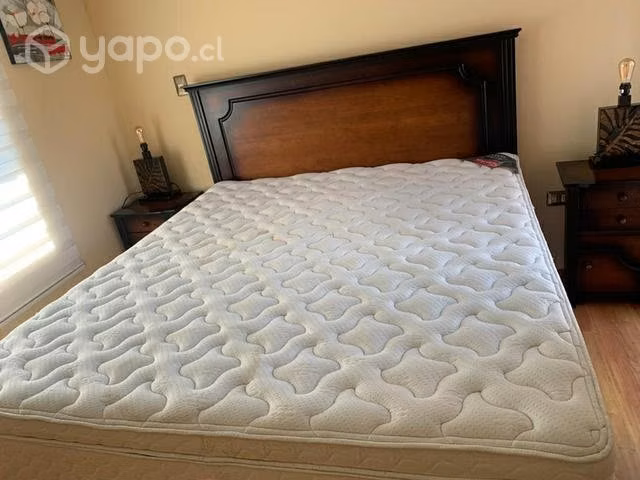 Cama king celta + respaldo + ropa de cama - Imagen 4