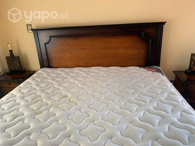 Cama king celta + respaldo + ropa de cama - Imagen 6