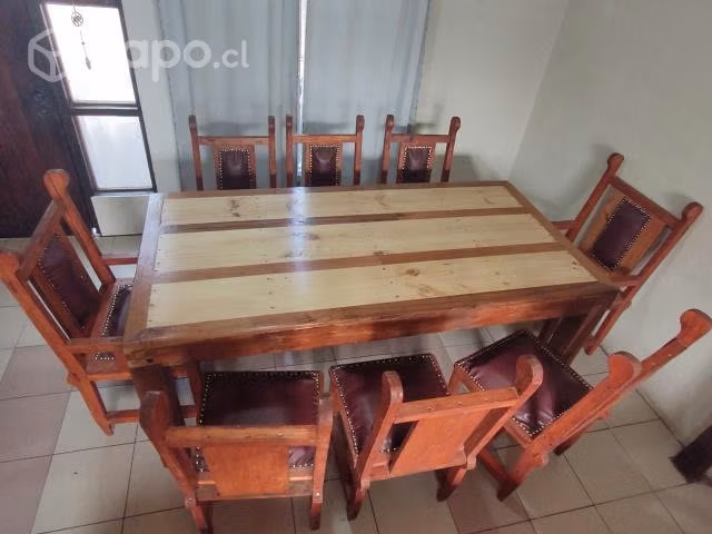 Comedor Rustico Nuevo (8 sillas)