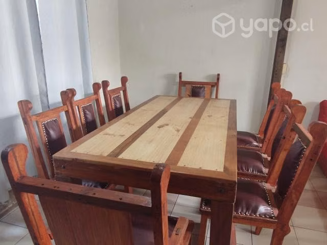 Comedor Rustico Nuevo (8 sillas)