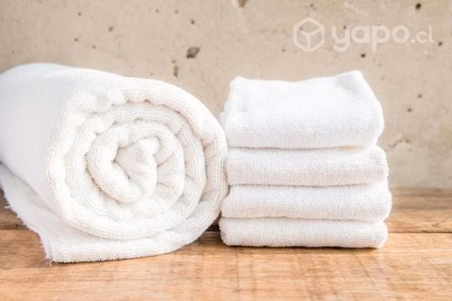 Toallas de baño blancas - Imagen 2